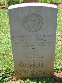 Dar Es Salaam War Cemetery - Passmore, A